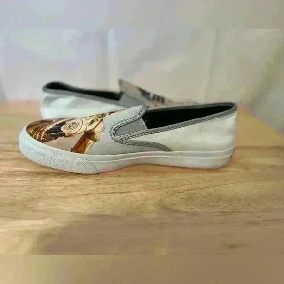Sperry Star Wars Slip On Shoes Men's 6.5M R2D2 C3PO Limited Edition‎ Sneakers - Picture 6 of 8